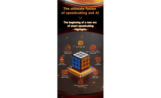 QiYi AI 3x3 Art Version (Magnetic) - Bluetooth Smart Cube | SpeedCubeShop