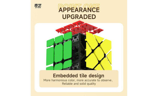 QiYi Fisher Cube S (Tiled) | SpeedCubeShop