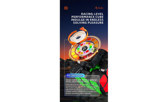 QiYi M Pro 3x3 Art Version (Magnetic, Tiled) | SpeedCubeShop