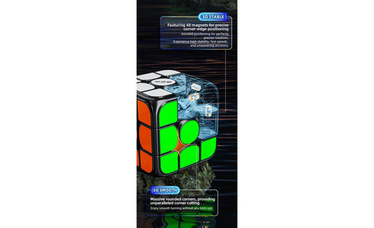 QiYi M Pro 3x3 Art Version (Magnetic, Tiled) | SpeedCubeShop