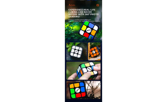 QiYi M Pro 3x3 Art Version (Magnetic, Tiled) | SpeedCubeShop
