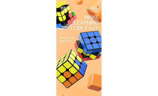 QiYi QiMeng 3x3 V3 (Tiled) - Sandwich | SpeedCubeShop