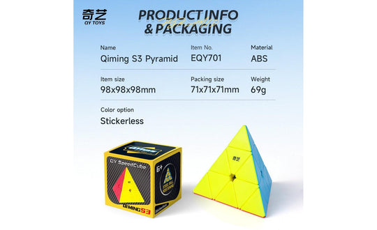 QiYi QiMing S3 Pyraminx | SpeedCubeShop