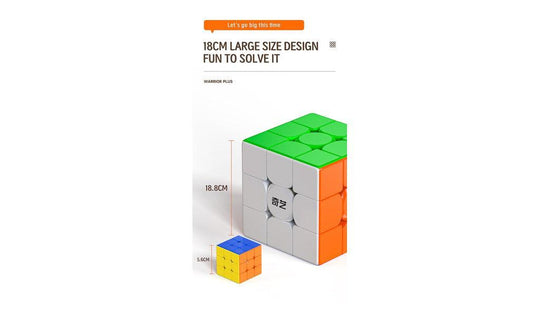 QiYi Warrior Plus Big 3x3 - 18.8cm | SpeedCubeShop