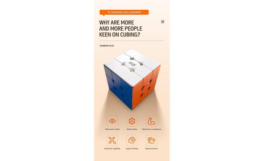 QiYi Warrior Plus Big 3x3 - 18.8cm | SpeedCubeShop