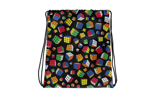 Rubik's Cube Drawstring Bag | tuyendungnamdinh