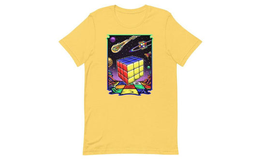 Rubik's Cube in Space - Rubik's Cube Shirt | tuyendungnamdinh