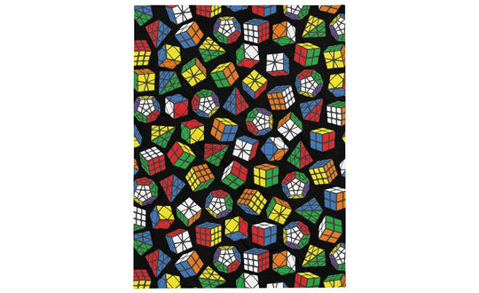Rubik's Twisty Puzzle Throw Blanket | tuyendungnamdinh