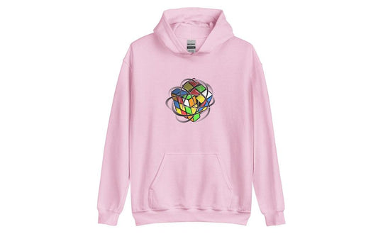 Speed Cube (Light) - Rubik's Cube Hoodie | SpeedCubeShop