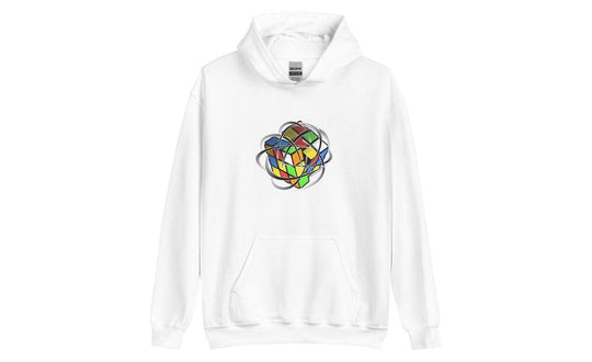 Speed Cube (Light) - Rubik's Cube Hoodie | SpeedCubeShop