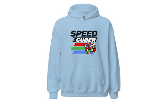 Speedcuber (Light) - Rubik's Cube Hoodie | SpeedCubeShop