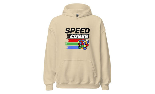 Speedcuber (Light) - Rubik's Cube Hoodie | SpeedCubeShop