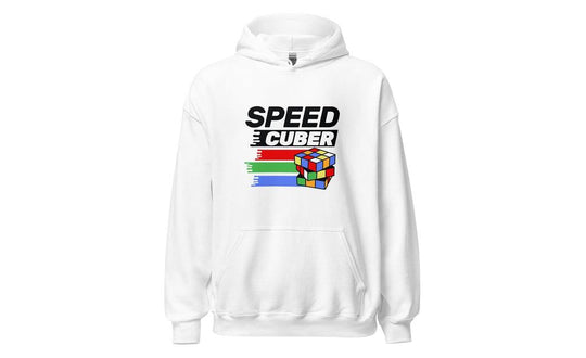 Speedcuber (Light) - Rubik's Cube Hoodie | SpeedCubeShop