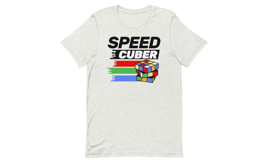 Speedcuber (Light) - Rubik's Cube Shirt | SpeedCubeShop