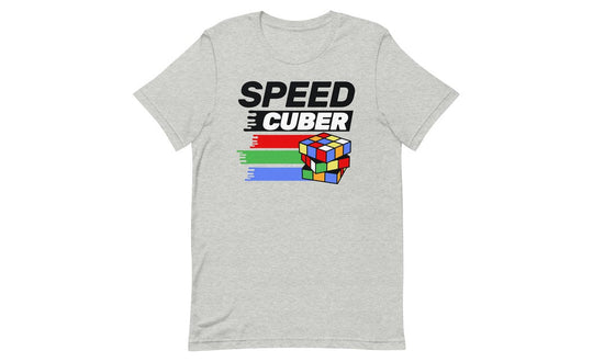 Speedcuber (Light) - Rubik's Cube Shirt | SpeedCubeShop