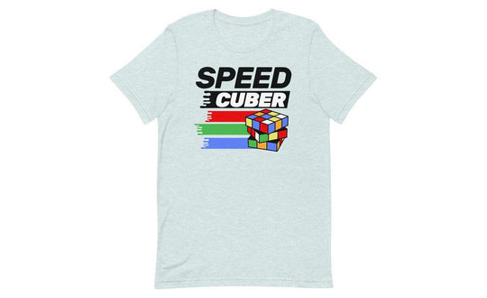 Speedcuber (Light) - Rubik's Cube Shirt | SpeedCubeShop