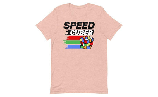 Speedcuber (Light) - Rubik's Cube Shirt | SpeedCubeShop