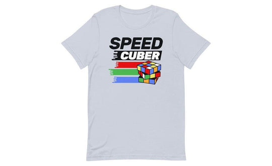 Speedcuber (Light) - Rubik's Cube Shirt | SpeedCubeShop