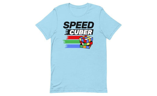 Speedcuber (Light) - Rubik's Cube Shirt | SpeedCubeShop