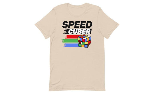 Speedcuber (Light) - Rubik's Cube Shirt | SpeedCubeShop