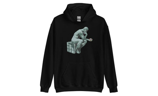 The Thinker - Rubik's Cube Hoodie | SpeedCubeShop