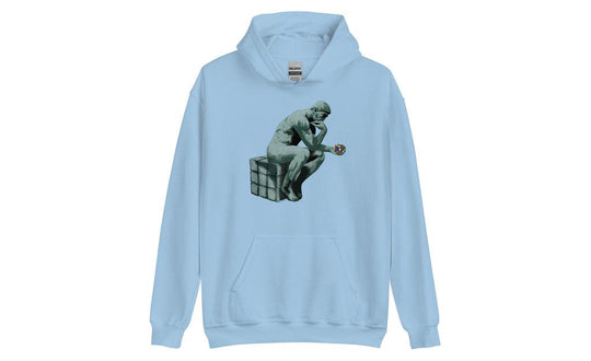 The Thinker - Rubik's Cube Hoodie | SpeedCubeShop