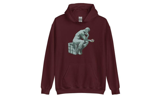 The Thinker - Rubik's Cube Hoodie | SpeedCubeShop