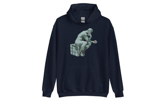 The Thinker - Rubik's Cube Hoodie | SpeedCubeShop
