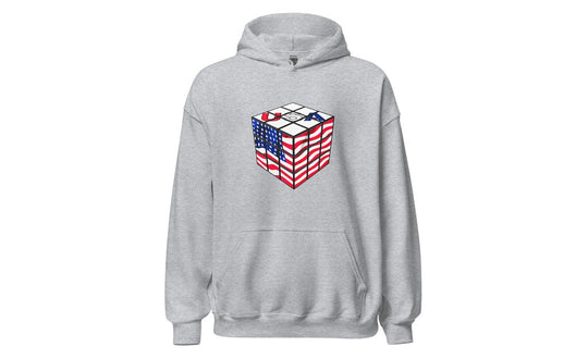 USA Cube - Rubik's Cube Hoodie | tuyendungnamdinh