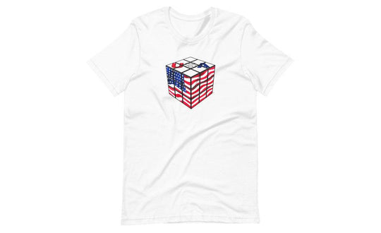 USA Cube - Rubik's Cube Shirt | tuyendungnamdinh