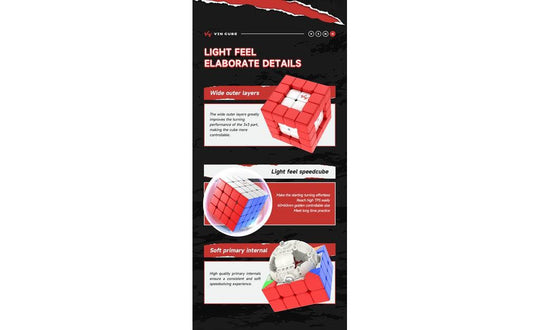 VIN Cube 4x4 (Magnetic) | SpeedCubeShop