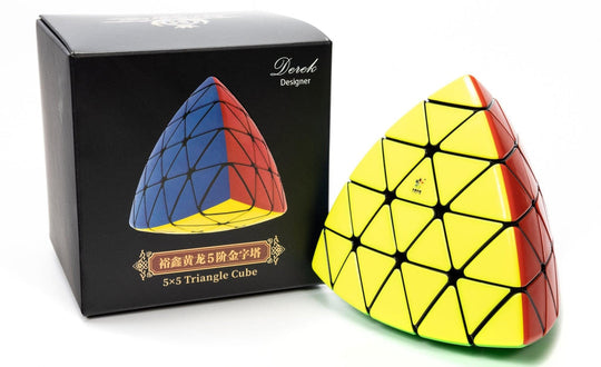 YuXin HuangLong 5x5 Pyraminx (Tiled) | SpeedCubeShop