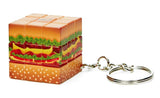 Yummy Cheeseburger 3x3 Mini - Keychain | SpeedCubeShop