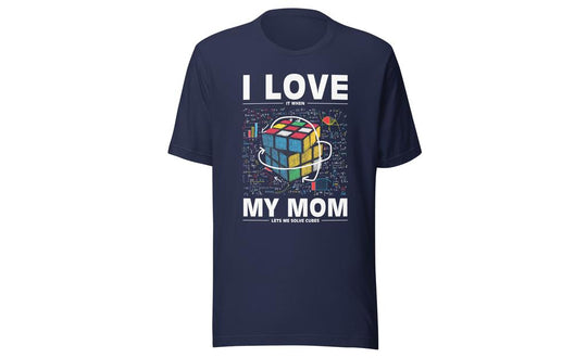 I Love My Mom - Rubik's Cube Shirt | SpeedCubeShop