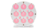 QiYi Clock (Magnetic) - Pink | SpeedCubeShop