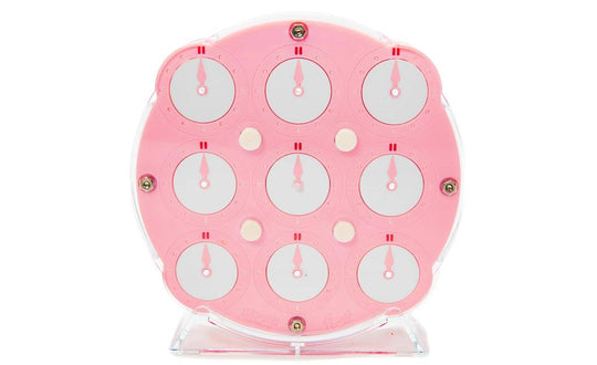 QiYi Clock (Magnetic) - Pink | SpeedCubeShop