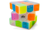 QiYi QiMeng 3x3 V3 (Tiled) - Icy Amber | SpeedCubeShop