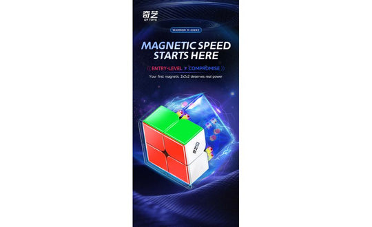 QiYi Warrior 2x2 (Magnetic, UV Coated) | SpeedCubeShop