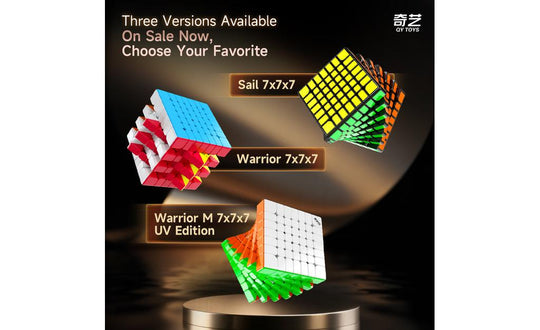 QiYi Warrior 7x7 (Magnetic, UV Coated) | SpeedCubeShop