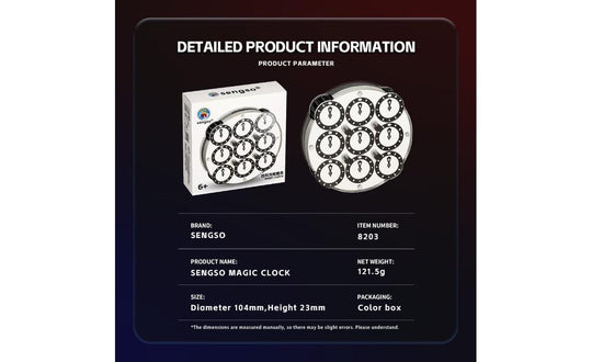 ShengShou Clock V2 (Magnetic) | SpeedCubeShop