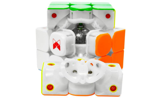 X-Man Tornado V4 AI 3x3 (Magnetic, UV Coated) + Charging Case - Bluetooth Smart Cube | SpeedCubeShop
