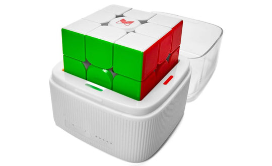 X-Man Tornado V4 AI 3x3 (Magnetic, UV Coated) + Charging Case - Bluetooth Smart Cube | SpeedCubeShop