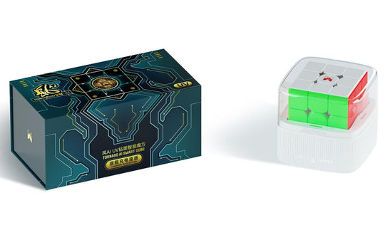 X-Man Tornado V4 AI 3x3 (Magnetic, UV Coated) + Charging Case - Bluetooth Smart Cube | SpeedCubeShop