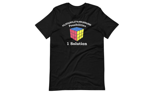 43 Quintillion (Dark) - Rubik's Cube Shirt | tuyendungnamdinh