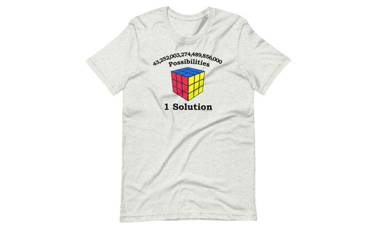 43 Quintillion (Light) - Rubik's Cube Shirt | tuyendungnamdinh
