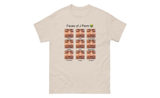 Faces of JPerm Meme Shirt | tuyendungnamdinh